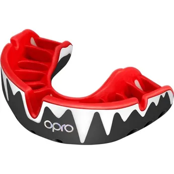 Sport Opro Senior chránič na zuby Platinum, černo červená