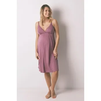 Dámská noční košile Noční košile na kojení women'secret MATERNITY 3633450 růžová 30X, vel. L