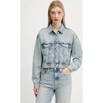 Dámská casual bunda Džínová bunda Tommy Jeans DW0DW21289 modrá 50J, vel. M
