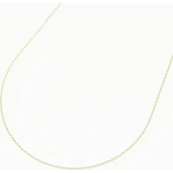 Řetízek My Moldavite Zlatý řetízek - kroužkový ANBS-50 50 cm