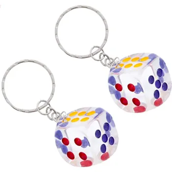 Hrací kostka čirá malá