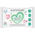 Dětský vlhčený ubrousek Attitude Vlhčené ubrousky bez vůně 3x 72 ks