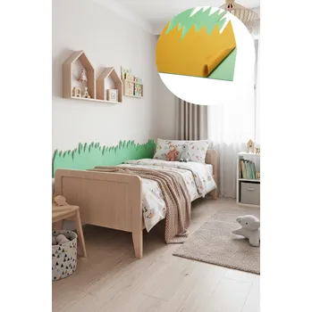 Dětská zábrana VYLEN s.r.o. Ochrana stěn TRÁVA 60 Zelená, Výška: 360 mm