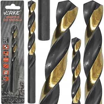 Vrták Vrták do kovu HSS s titanovým povlakem 11,5 mm, Verke V39321