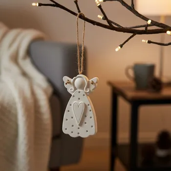 Vánoční dekorace Nebeský dotek - anděl velikost L