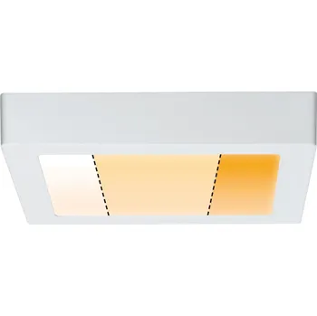 Stropní Svítidlo Paulmann 225 čtvercová bílá