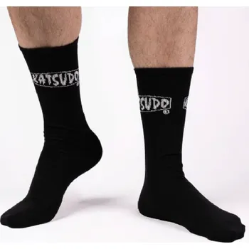 Pánské ponožky Katsudo sportovní ponožky Clasic, černé 41-43