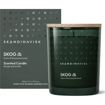 Svíčka SKANDINAVISK Vonná svíčka SKOG (les) 200 g