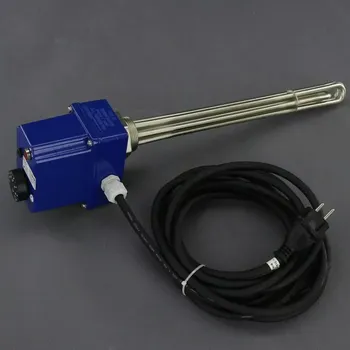 Topná tyč TF212 - 230V/ 3000W topná patrona s termostatem, M48 x 2mm, délka 295mm