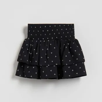 Dívčí sukně Reserved - GIRLS` SHORTS - černý - 515IB-99X - 515IB-99X-U13