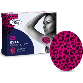 Náplast CureTape® Sensor Patches Art ochranné náplasti barva Leopard 25 ks