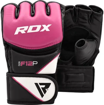 Boxerské rukavice RDX MMA rukavice F12, růžové M
