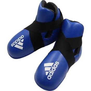 Boxerská obuv Adidas kickbox pantofle Super Safety, modré L