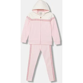 Dětská tepláková souprava Guess 2-pack K6RG00.KA6R4.PPY2 růžová 03X, vel. 88-96