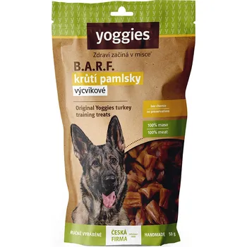 Yoggies B.A.R.F. krůtí výcvikové pamlsky 50g EXPIRACE 9/2025