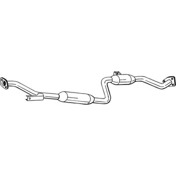 Tlumič výfuku Střední tlumič výfuku BOSAL 282-743