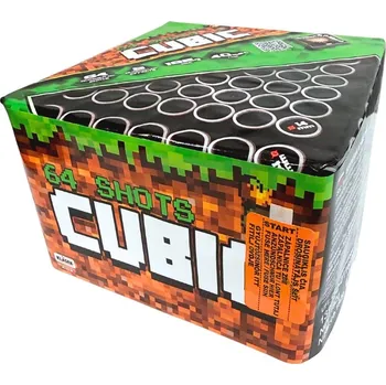 Zábavní pyrotechnika Ohňostroj CUBIC 64 ran 14mm