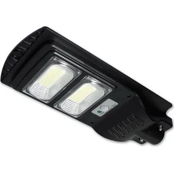Venkovní osvětlení Solární LED pouliční lampa 100W IP65 dálkové ovládání 6000K