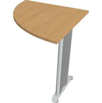 Psací stůl Stůl spojovací levý - CP 901 L - BUK , ŠEDÁ Ral 9006