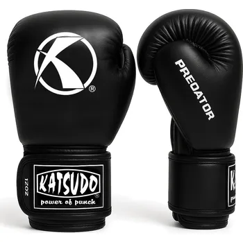 Boxerské rukavice Katsudo boxerské rukavice Predator, černé 14 OZ