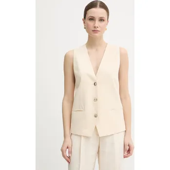 Dámská vesta Vesta Twinset 261TP2224 béžová 02X, vel. 36