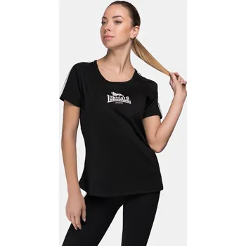 Dámské tričko Lonsdale dámské funkční tričko Halyard, černé S