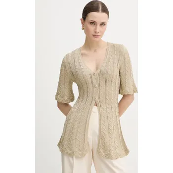 Dámský svetr Kardigan Twinset 261TT3320 béžová 08X, vel. XS