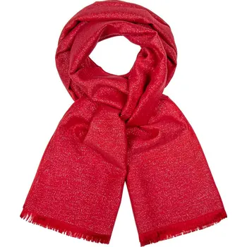 Šátek Dámský šál třpytivý červený 7200812