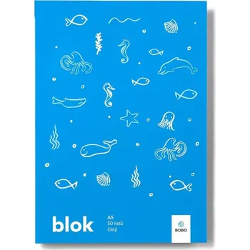 Dětské zboží Poznámkový blok SVĚT A5 - čistý 50 listů