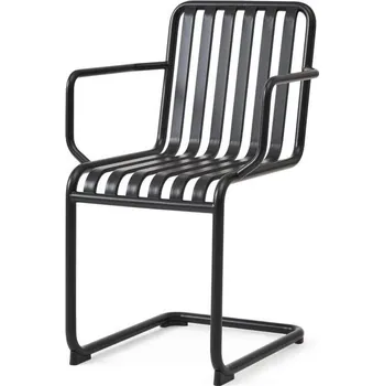 HAY Židle Palissade Cantilever s područkami, anthracite