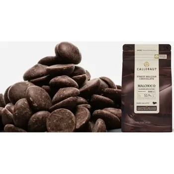 Čokoláda Barry Callebaut Callebaut Hořká Čokoláda 53,9 % Bez Cukru 200 G