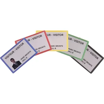 Kancelářský nábytek Jmenovka samolaminovací djois, 66 x 100 mm, PP, transparentní, 25 ks