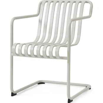 HAY Židle Palissade Cantilever Dining Armchair, sky grey