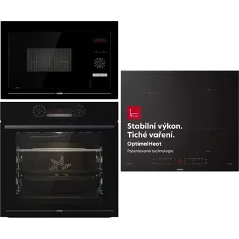 Set domácích spotřebičů Set Mora VTS 556 DB + VMT 445 B + VDIS 655 X