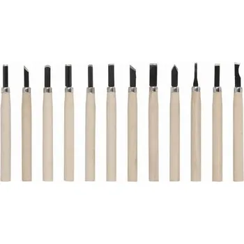 Dláto Kreator Mini dláta na dřevo KRTH23602 6 mm 12 ks