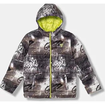 Dětská bunda Guess L6RL03.WCFM2.PPY2 šedá 90X, vel. 175