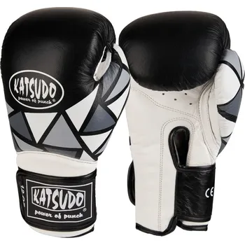 Boxerské rukavice Katsudo boxerské rukavice Kink, černé 10 OZ