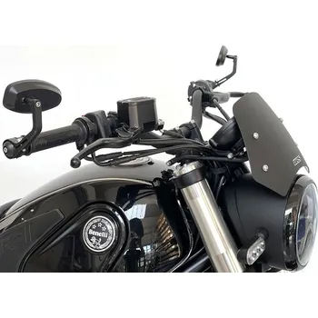 WRS - Itálie Benelli Leoncino 500 plexi štít WRS Sport provedení: plexi černé matné
