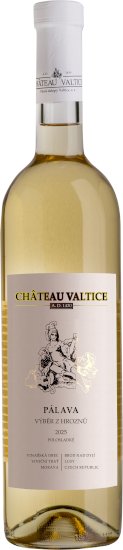 CHÂTEAU VALTICE Pálava výběr z hroznů 2025 0,75l polosladké víno bílé víno