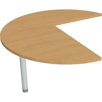 Psací stůl Stůl přídavný levý FP 22 L P - BUK , ŠEDÁ Ral 9006