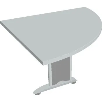 Psací stůl Stůl spojovací pravý FP 901 P - ŠEDÁ , ŠEDÁ Ral 9006