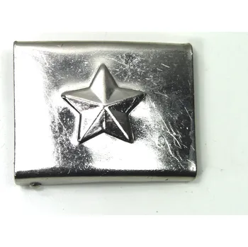 Opasek Přezka na opasek ČSLA s hvězdou - stříbrná, zelená Varianta: stříbrná