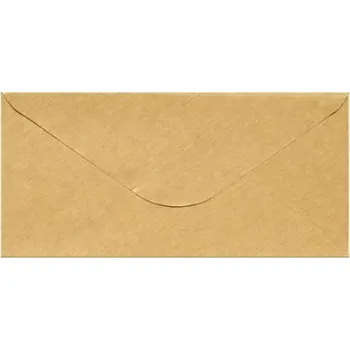 Obálka Obálka DL 11,2x15,8 cm metalická s ražbou zlatá<br />