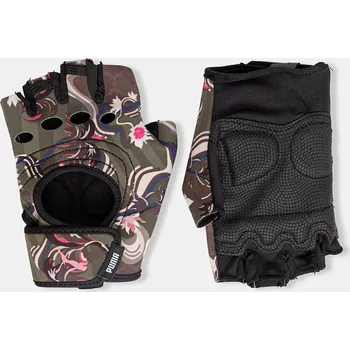 Rukavice Tréninkové rukavice Puma Gym gloves 042130 zelená 78B, vel. S