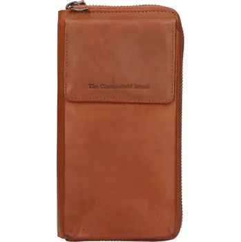 Peněženka Dámská kožená crossbody kabelka s peněženkou The Chesterfield Brand Lauri - koňak