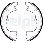 DELPHI Sada brzdových čelistí parkovací brzdy DF LS2173