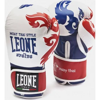 Boxerské rukavice Leone boxerské rukavice Muay Thai, bílé 14 OZ
