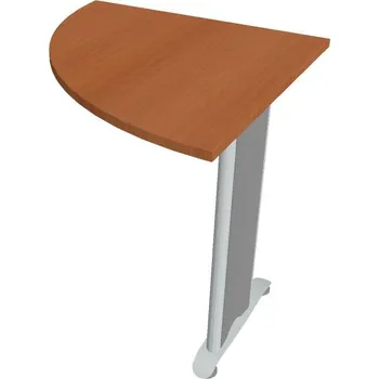 Psací stůl Stůl spojovací levý FP 901 L - TŘEŠEŇ , ŠEDÁ Ral 9006