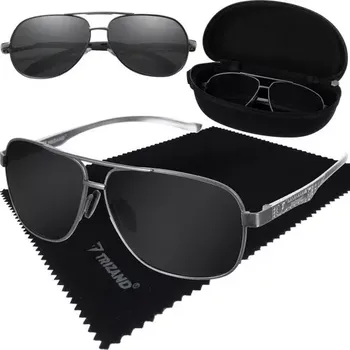 Sluneční brýle Polarizační sluneční brýle s pouzdrem – černé UV 400