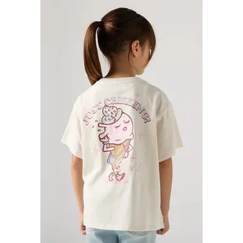 Chlapecké tričko Dětské tričko Levi's JUST CHILLING OVERSIZED SS 3EP746 bílá 00X, vel. 104